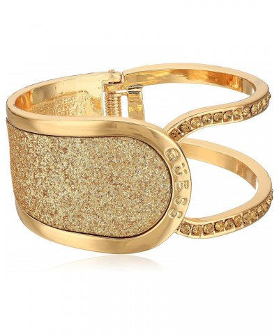 Hinged with Stones and Glitter Bangle Bracelet $12.63 Bracelets