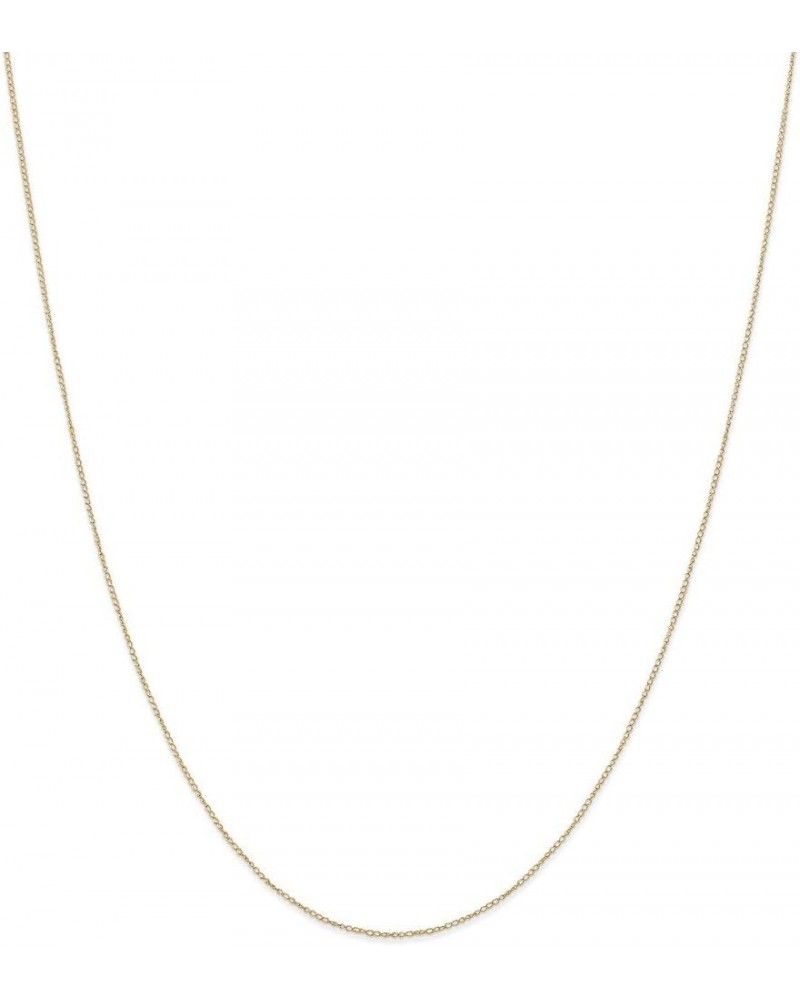 14K Yellow Gold Carded Curb Chain Necklace 18.0 Inches $27.10 Necklaces