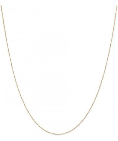 14K Yellow Gold Carded Curb Chain Necklace 18.0 Inches $27.10 Necklaces