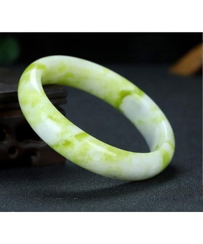 2.4in Natural Blue Sky Jade Hard Body Handmade Jade Bracelet as a Gift for Girls and Women $5.82 Bracelets