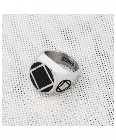 Sobriety Gift AA NA Sober AF Ring Addiction Recovery Gift AA Gift NA Gift Narcotics Anonymous Jewelry for Women Men NA RS 11 ...