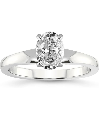 1 Carat - 5 carat | IGI Certified Lab Grown Diamond Engagement Ring | 14K Or 18K in White, Yellow Or Rose Gold | Arielle Soli...