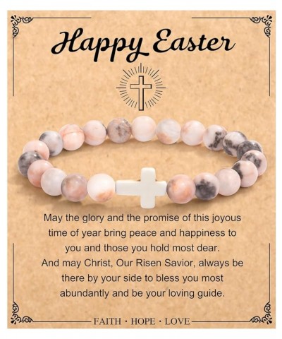 Christian Gifts for Women, Easter Baptism Gifts for Girls Teen, First Communion Confirmation Gifts Religious Cross Bracelet C...