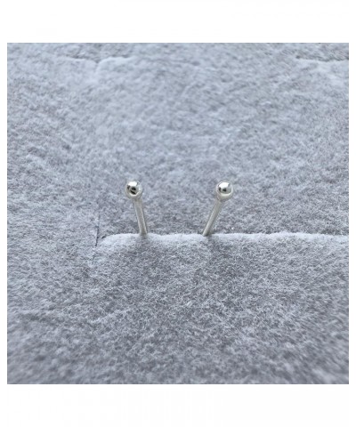 Sterling Silver Small Earrings for Women Girls Mini Earrings Piercing for Women Girls Tiny Stud Earrings Columnar $6.02 Earrings