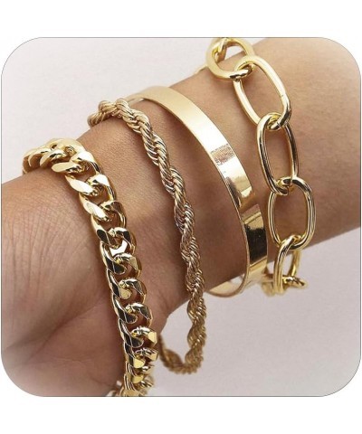 Gold Bracelets for Women Gold Bracelet Stack Pulseras para Mujer Indian Jewelry Sets for Women Gold Bangles for Women Bracele...