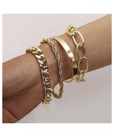 Gold Bracelets for Women Gold Bracelet Stack Pulseras para Mujer Indian Jewelry Sets for Women Gold Bangles for Women Bracele...