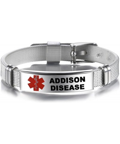 Emergency Medical Bracelets Lasers Engraved Adjustable Wristband Medical Alert IDs Bracelet Jewelry for Men Women Blood Thinn...