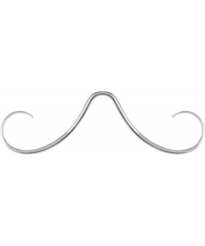 14G 16G Mustache Septum Ring 316L Surgical Steel Septum Mustache Nose Ring Piercing Jewelry Septum Piercing Hanger Black Gold...