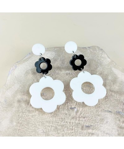 Flower Earrings for Women Dangling Daisy Earrings Sakura Earrings Sunflower Floral Earrings Spring Summer Earrings for Women ...