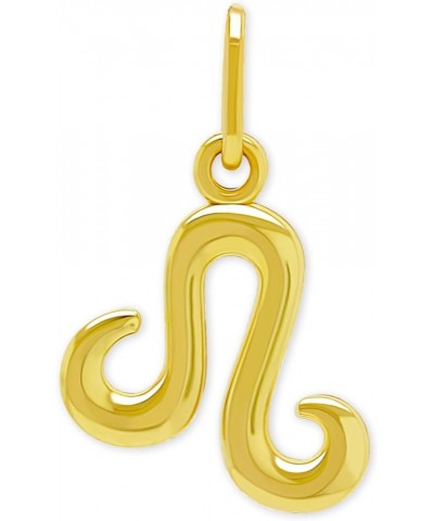 Gold Zodiac Astrology Sign Charm Pendant - 10 Karat Gold - Zodiac Horoscope Pendant Leo $29.47 Necklaces