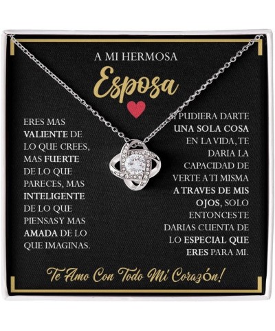 Collar Regalo Personalizado Para Esposa, Novia, Pareja, Amor, Aniversario, Cumpleaños, Celebración | Para El Amor De Mi Vida ...