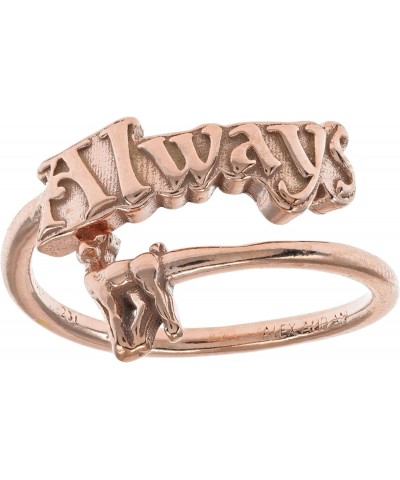 Harry Potter Always Ring Rose Gold One Size $26.40 Rings