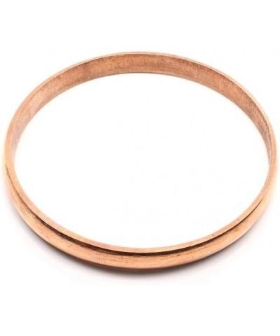 Solid Cast Jointless Copper Kada Bangle Bracelet bejod tambe ka kara 6 CM (2.36 Inch) $11.27 Bracelets