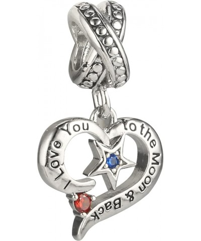 Infinity Love Heart Angel Wings Dangle Charm Bead for Bracelet Style-4 $7.79 Bracelets