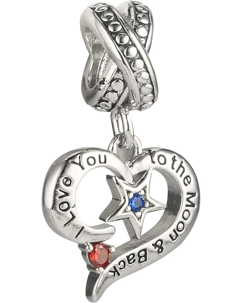 Infinity Love Heart Angel Wings Dangle Charm Bead for Bracelet Style-4 $7.79 Bracelets