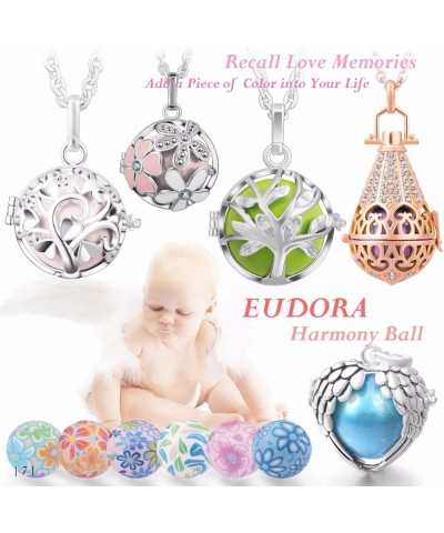 18mm/0.71 inch 36 Colors Inner Ball Harmony Bola Musical Angel Chime Caller Mexican Pregnancy Bell Dodger blue $10.44 Necklaces