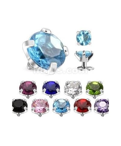 Internal Dimond Curved Barbell Christina Vertical Hood VCH Jewelry Genital Piercing 1/2 CLEAR $10.49 Body Jewelry