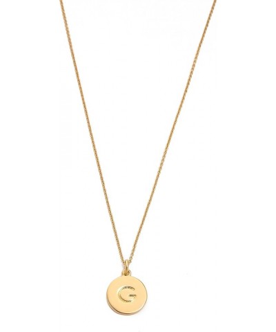 Gold-Tone Alphabet Pendant Necklace, 18 G $26.71 Necklaces