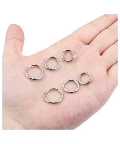 3 Pairs 18G 16G 14G Nose Rings Hoops 316l Surgical Steel Septum Jewelry Hinged Segment Clicker Ring Lip Ring Cartilage Tragus...