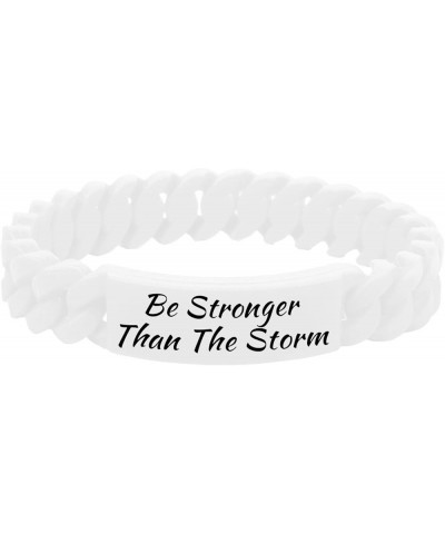 Comfortable Breathable Silicone Motivational Bracelets for Women Gifts - Personalized Bracelet Gifts Engraved Motivational Br...