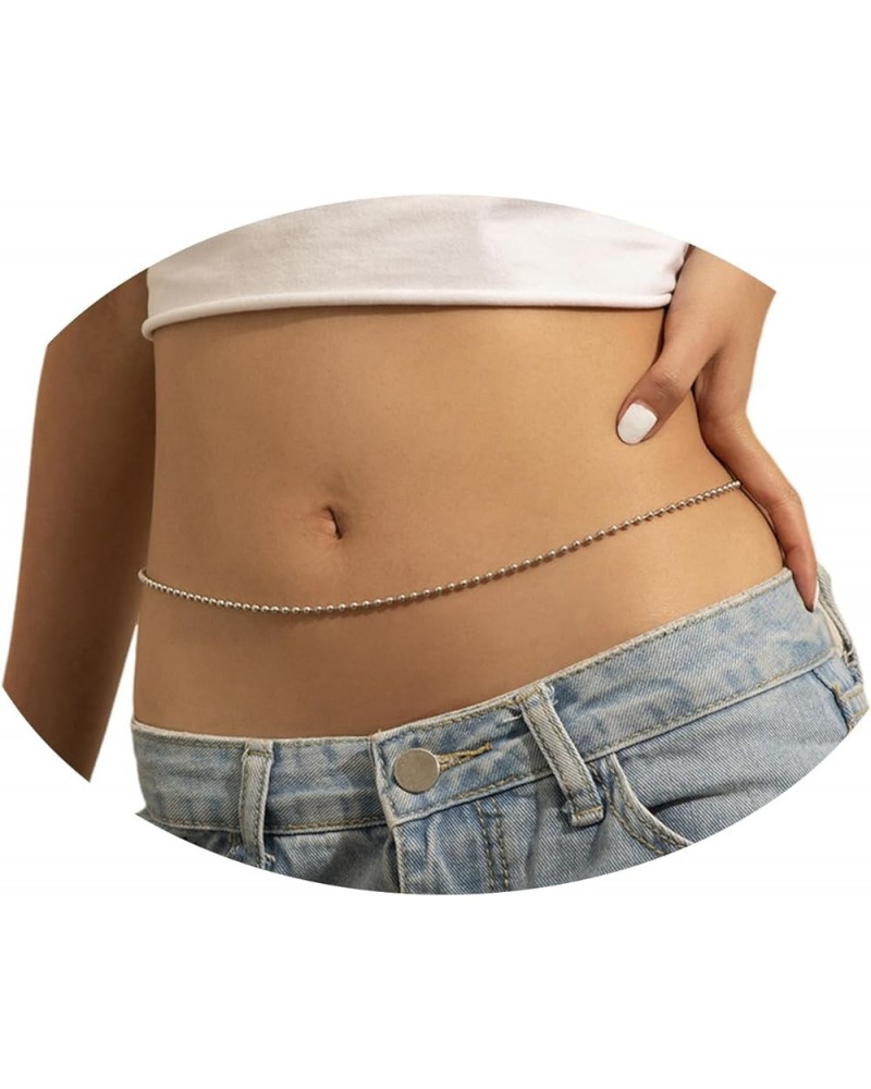 Waist Chains Sun Pendant Belly Belt Moon Star Metal Waist Chains Body Chains Jewelry for Women Silver020(Up to 31IN-80cm) $9....