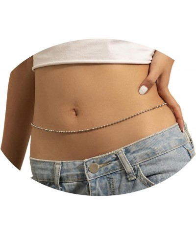 Waist Chains Sun Pendant Belly Belt Moon Star Metal Waist Chains Body Chains Jewelry for Women Silver020(Up to 31IN-80cm) $9....