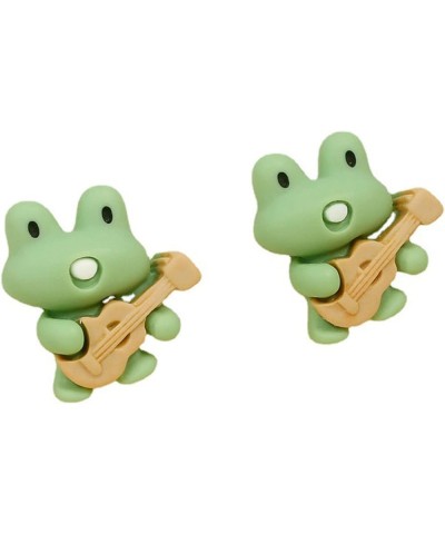 Green frog earrings Frog Earrings for Women Girls Cute Cartoon Animal Frog Dangle Drop Earrings for Women Girl Jewelry Gift G...