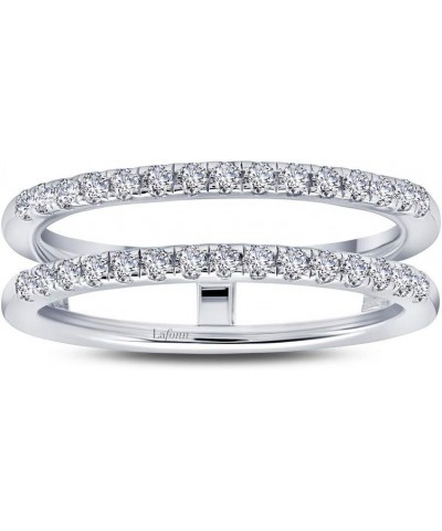 Classic Platinum-Plated Simulated Diamond Ring (0.45 CTTW) $74.10 Rings