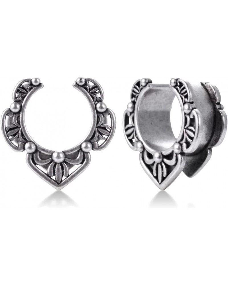 2PCS Owl Saddle Ear Gauges Tunnels Opening Ear Plugs Expander Earrings Stretcher Fashion Body Piercing Jewelry 0g-1"(8mm-25mm...