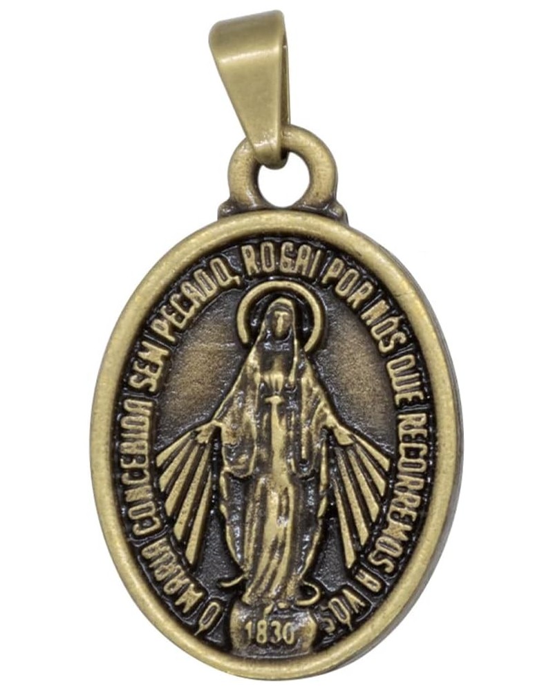 Small Miraculous Medal | Our Lady of Grace | Great Catholic Gift for First Communion and Confirmation | Add Pendant to a Chai...