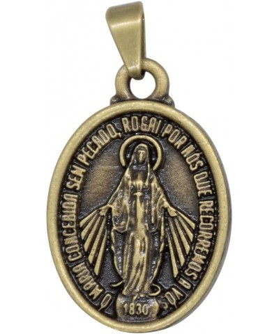 Small Miraculous Medal | Our Lady of Grace | Great Catholic Gift for First Communion and Confirmation | Add Pendant to a Chai...