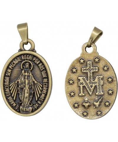 Small Miraculous Medal | Our Lady of Grace | Great Catholic Gift for First Communion and Confirmation | Add Pendant to a Chai...