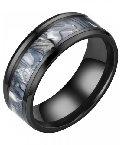 Mens Women Wedding Rings Fashion Jewelry Engagement Rings Opal Sapphire Bridal Band Promise Rings (Blue-a, 7) Blue-a 6 $5.27 ...