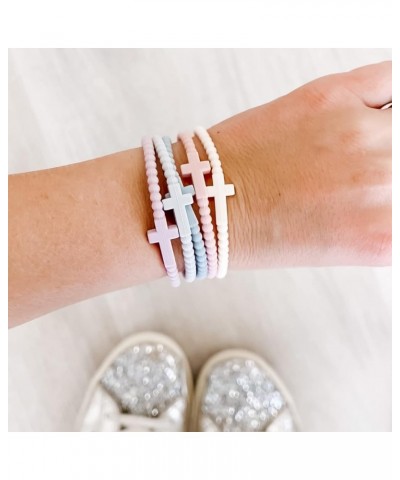 Jesus Bracelets - Cross Silicone Bracelet Dreamy Small $14.40 Bracelets