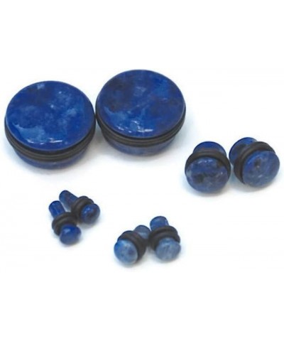 Sodalite Single Flare Plugs 4ga (5mm) $8.62 Body Jewelry