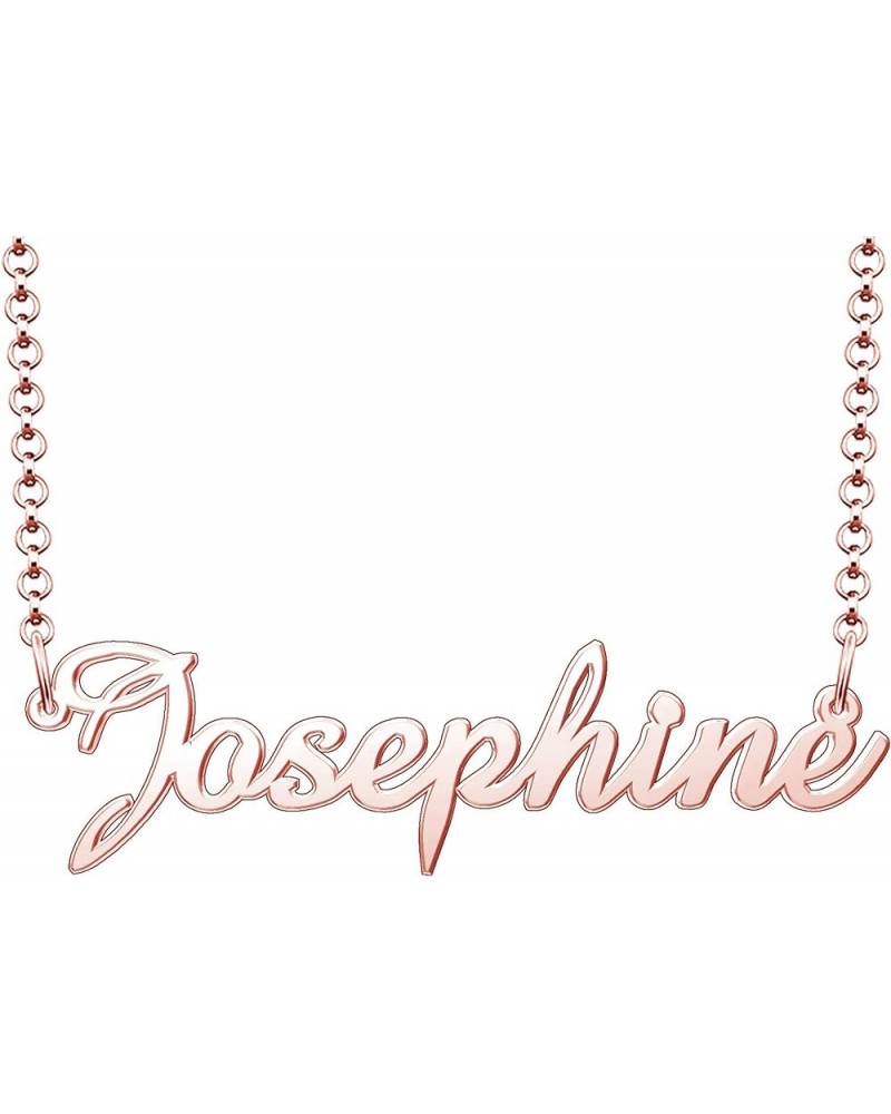 Name Necklace Personalized Gifts Customized Name Necklace Josephine Rose Gold $15.65 Necklaces