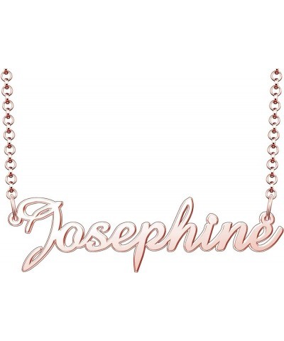 Name Necklace Personalized Gifts Customized Name Necklace Josephine Rose Gold $15.65 Necklaces