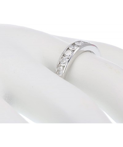 1 cttw to 2 cttw White Diamond Wedding Band for Women 14K Gold Channel Set, Size 4.5-10 10 1 CTTW White $579.99 Others