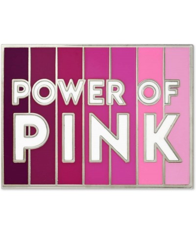 Breast Cancer Awareness Enamel Lapel Pin 1 Piece Power of Pink $71.55 Brooches & Pins