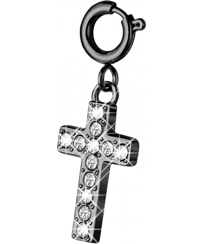 Charms Compatible with Apple Watch Bracelet Women Cross/Black $8.24 Bracelets