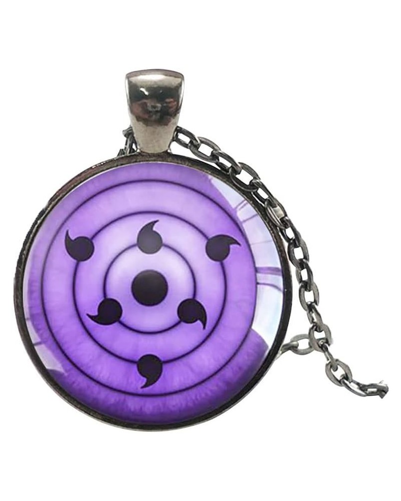 Ninja Clan Eye Pattern Pendant Chain Necklace - Black (5) $8.37 Necklaces