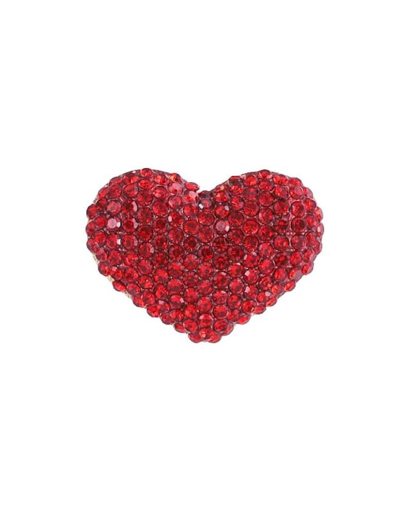 Valentine's Day Gift Brooch Pin Big Love Heart Shape Brooches Cupid's Arrow in Heart Fall in Love Lapel Pin Red Heart Pin red...