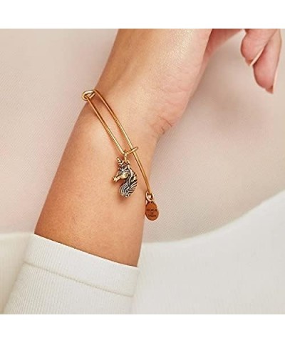 Animal Guide Expandable Bangle for Women Rafaelian Gold Finish $18.15 Bracelets