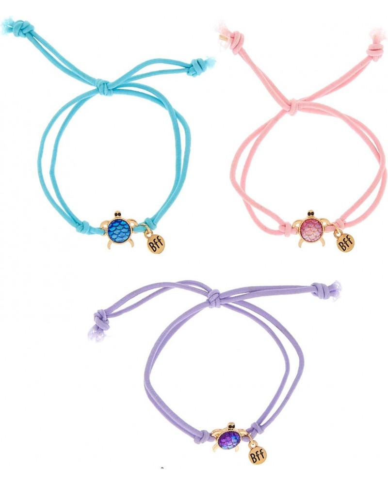 Pastel Turtle Stretch Friendship Bracelets - 3 Pack $10.12 Bracelets