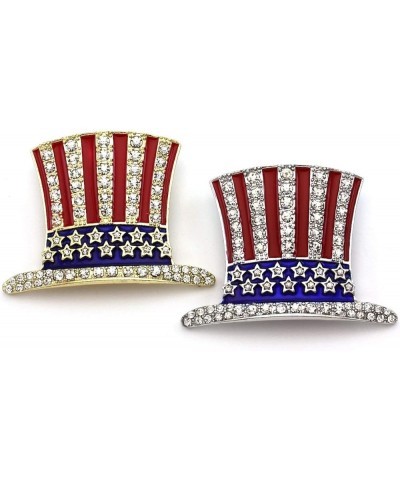 US Ballot American USA Flag Star Brooch Pin 4th of July Veterans' Day Gift Charm Hat Set $9.87 Brooches & Pins